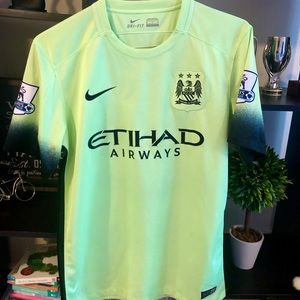 Sergio Aguero Manchester City Away Jersey Nike